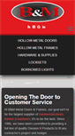 Mobile Screenshot of bmmetaldoors.com